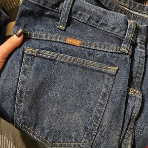 Rustler Men's Dark Blue Relaxed Jeans